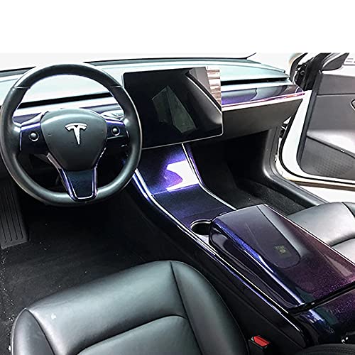 Starry Sky Chameleon Series Full Interior Trim Cover Set for 2017-2020 Tesla Model 3 & Y