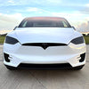PreCut Vinyl Smoke Tint for 2016-2022 Tesla Model X Headlight & Foglight (1. Full Headlight, 20% Dark Smoke)