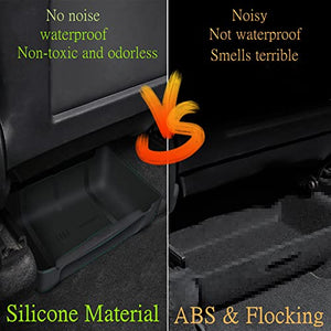 Tesla Model Y Under Seat Storage Box Organizer Silicone Hidden Tray 2020 thru 2022 (One Piece)