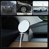 Car Mount Phone Holder for Tesla Model 3, Left Dashboard Car Stand Mount for Magsafe Charger, 360 Rotation Adjustable Car Holder Compatible with iPhone 12 Pro Max/12 Pro/12 (Charger Not Included)