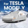 All-Weather Outdoor Waterproof Cover with Ventilated Mesh for Tesla Model Y