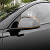 Side Mirror Covers for 2020-2022 Tesla Model Y (Gloss Carbon Fiber Pattern)
