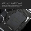 100% Real Glossy Carbon Fiber Center Console Overlays for 2021-2023 Tesla Model 3 & Y