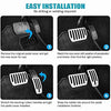 Non-Slip Performance Foot Pedals Pads Auto Aluminum Pedal Covers For Tesla Model 3/Y for Tesla Accessories