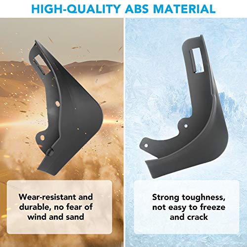 Tesla Model Y Mud Flaps/Splash Guards No Drilling Required