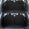 Model X 6 Seat and 7 Seat Front and Rear Trunk Mat and 3rd Row Seat Back Protector Mats for Tesla Model X (2016-2020) Models - Laser Measured (4 Pcs)