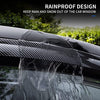 Tesla Model Y Rain/Wind Deflector Vent/Window Visors (Glossy Carbon Fiber)