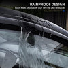 Tesla Model Y Rain/Wind Deflector Vent/Window Visors Glossy Black)