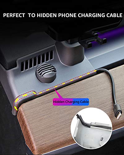 Tesla Model 3 & Model Y Phone Holder Mount with OBD Fast Charger (Not Fit 2021 Model 3)