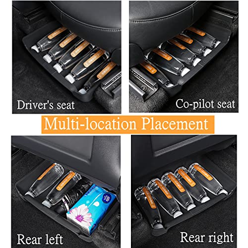 Tesla Model Y Under Seat Storage Box Organizer Silicone Hidden Tray 2020 thru 2022 (One Piece)