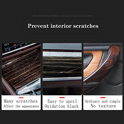 Car Interior Center Console Transparent TPU Protective Film Anti-Scratch Repair Film Accessories, for Volkswagen ID.4 2021-2022