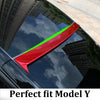 Tesla Model Y Roof Spoiler (Red)
