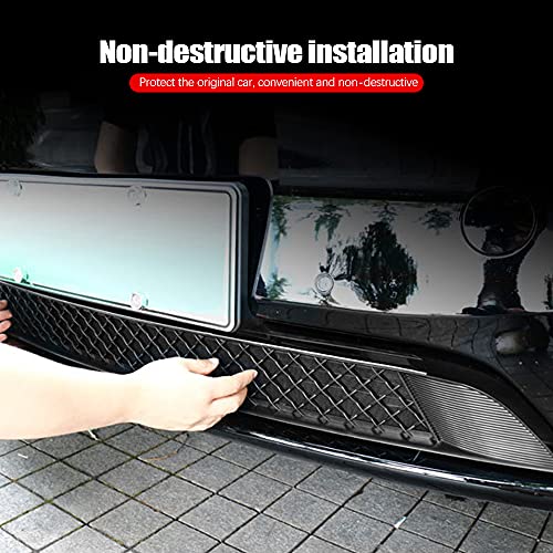 Front Bumper Grille Mesh Grid Insert for Tesla Model 3