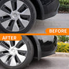Tesla Model Y Mud Flaps/Splash Guards Set of 4 (Matte Carbon Fiber Pattern)