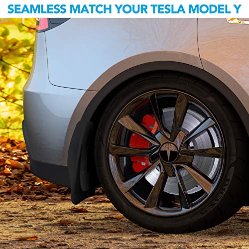 Tesla Model Y Mud Flaps/Splash Guards No Drilling Required