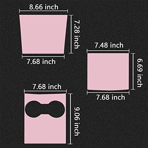 ABS Center Console Covers for Tesla Model 3 & Model Y (Matte Pink)