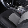 Front Car Seat Covers Custom Fit for Tesla Model 3/Model Y Car Seat Protector 2PCS, Fully Wrapped Farbic Mesh Seat Cover Set for Tesla Model 3/Y2017 2018 2019 2020 2021 Gray and Black