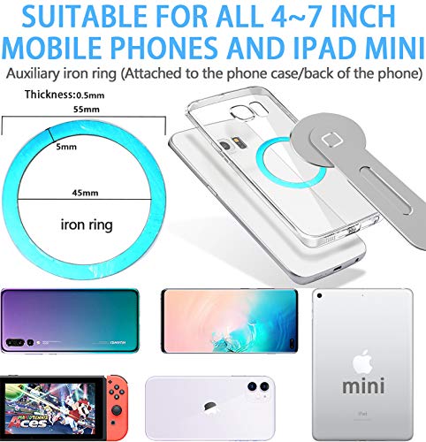 Center Touch Screen Foldable Magnetic Phone Holder for Tesla Model 3 & Y