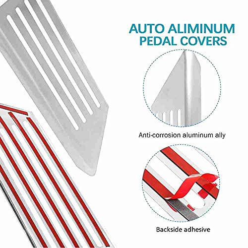 Non-Slip Performance Foot Pedals Pads Auto Aluminum Pedal Covers For Tesla Model 3/Y for Tesla Accessories