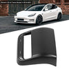 Dry Carbon Fiber Rear Air Vent Outlet Cover for 2017-2022 Tesla Model 3 & Y (Matte Carbon Fiber)