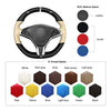 Matte Carbon Fiber + Leather Steering Wheel Cover for Tesla Model S 2012-2020 & Model X 2016-2020