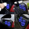Tesla Charging Port Waterproof Dust Plug Protective Cover Blue Silicone Styling Decoration Accessories - for Tesla Model 3 (2 Pcs)