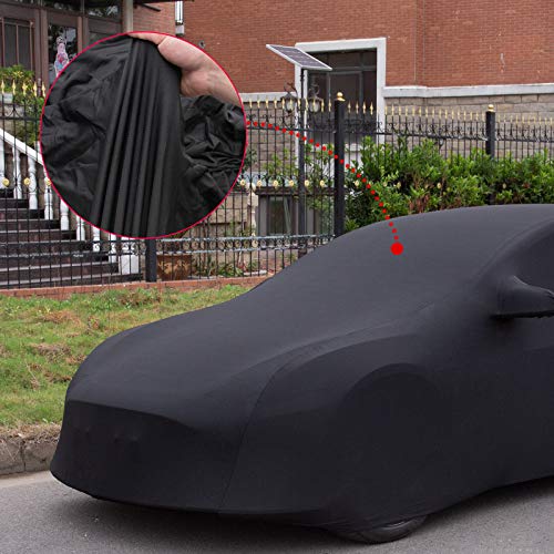 Tesla Model X Car Cover Sedan Cover UV Protection Windproof Dust Proof Scratch Proof Outdoor Full Car Cover for Tesla Model X (Black, Tesla Model X)