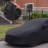 Tesla Model X Car Cover Sedan Cover UV Protection Windproof Dust Proof Scratch Proof Outdoor Full Car Cover for Tesla Model X (Black, Tesla Model X)