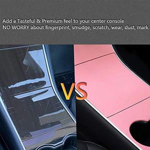 ABS Center Console Covers for Tesla Model 3 & Model Y (Matte Pink)