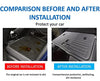 Custom Fit TPE Premium All Weather Trunk Mat and Rear Backrest Protection Combo Mats Set for 5 Seater Tesla Model Y