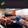 Tesla Model X Key Fob Case, Premium TPU Remote Control Smart Key Fob Holder key case Flip Key Protection with Key Chain (Blue)