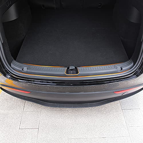 Model Y Rear Bumper Guard TPE Trunk Bumper Protector Guard for Tesla Model Y Accessories 2020 2021(Rear Bumper Guard)