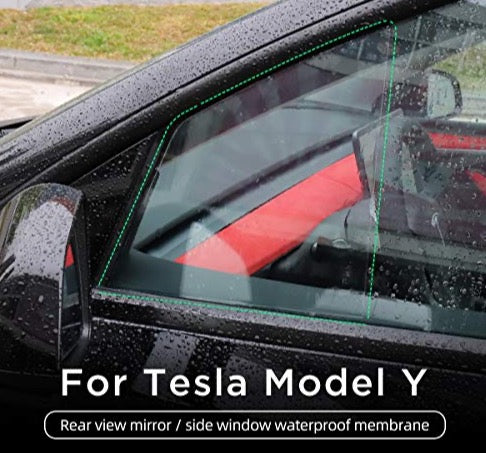 Auto Accessories car Window Waterproofing Membrane for Tesla Model Y 2017-2021 Anti Fog Clear Nano Coating Waterproof Film