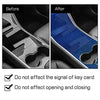 Starry Sky Blue ABS Anti-Scratch and Anti-Fingerprint Center Console Wrap for 2017-2020 Tesla Model 3 & Y