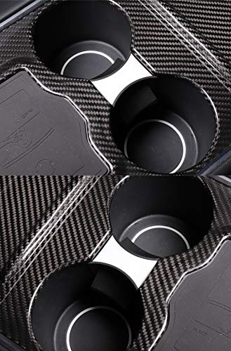 Tesla Model 3 & Y 2021-2022+ car Water Cup Slot Slip Limit Clip ABS Car Cup Holder Limiter(M3-GA80WHITE)