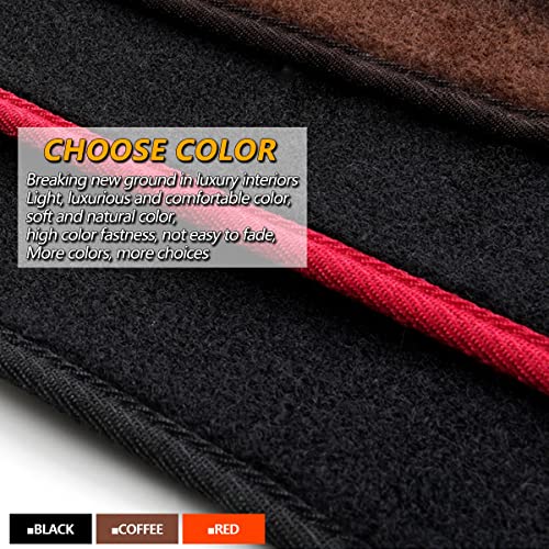 Dashboard Dash Cover Flannel Dash Mat Custom Compatible with 2017-2022 Tesla Model 3. Anti-Glare, Anti-Reflection.