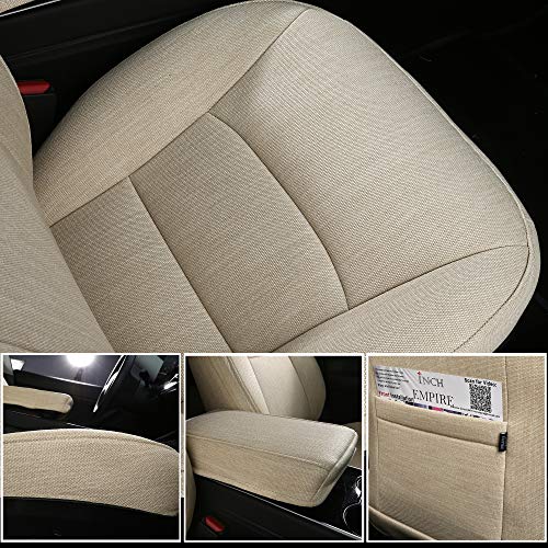INCH EMPIRE Cloth Car Seat Cover Synthetic Linen India