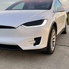 PreCut Vinyl Smoke Tint for 2016-2022 Tesla Model X Foglight (4. Foglight Cutout, 20% Dark Smoke)