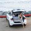 Tesla Model Y Mattress - Premium Tesla Camping Air Mattress with Comfortable, Supportive Memory Foam Insert - Adjustable Firmness - Rest Well (Model Y, Black)
