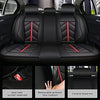 Front & Rear Seat Covers with Headrest Backrest Cushions for Chevy Chevrolet Bolt EV EUV Car Seat Cover Luxury PU Leather Sporty Breathable Comfortable Black