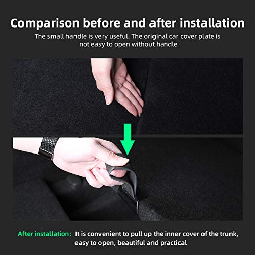 Carrying Handle for Hidden Trunk Space of Tesla Model Y