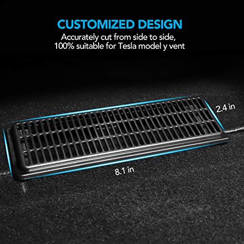 Tesla Model Y Backseat Air Vent Cover (2 Piece Set)