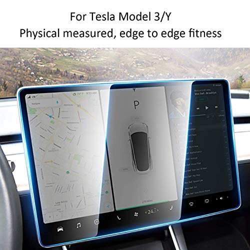 Tesla Model 3 & Y Matte 9H Tempered Glass Screen Protector