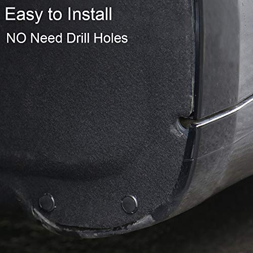 Tesla Model Y Front Fender Sound Deadening Wheel Liner Noise Reduction Kit (2 Piece Set)