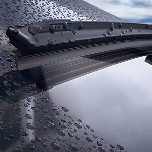 Windshield Wiper Blades for Tesla Model X,Wiper Blade Kit with Integrated Washing