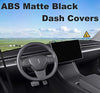 Tesla Model 3 & Y Piano Black Dashboard Cap