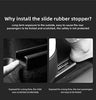 Anti-Kick Soft Rubber Plugs for Rear Seat Slide Rails for Tesla Model 3 & Model Y