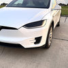 PreCut Vinyl Smoke Tint for 2016-2022 Tesla Model X Foglight (4. Foglight Cutout, 20% Dark Smoke)