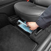 Tesla Model Y Under Seat Storage Box Organizer Tray Flocking Storage Box For Tesla Model Y Accessories 2019-2021 (Under Front Seat ABS Box (Style B))