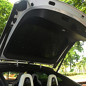 Model X Rear Liftgate Sunshade Sunroof Rear Window Sunshade for Tesla Model X Accessories